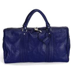 1:1 Gucci 232828 Cowhide Leather Luggage Handbags-Blue - Click Image to Close
